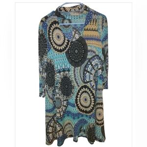 Women's Multicolor Patterned Top